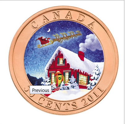 2011 50C GIFTS FROM SANTA OTHER VIEW