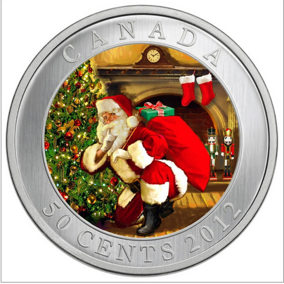 2012 50C SANTA'S MAGICAL VISIT FRONT