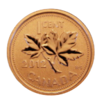 Small Cents 1965 to 2012 (Elizabeth II)