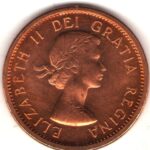 Small Cents 1953 to 1964 (Elizabeth II)