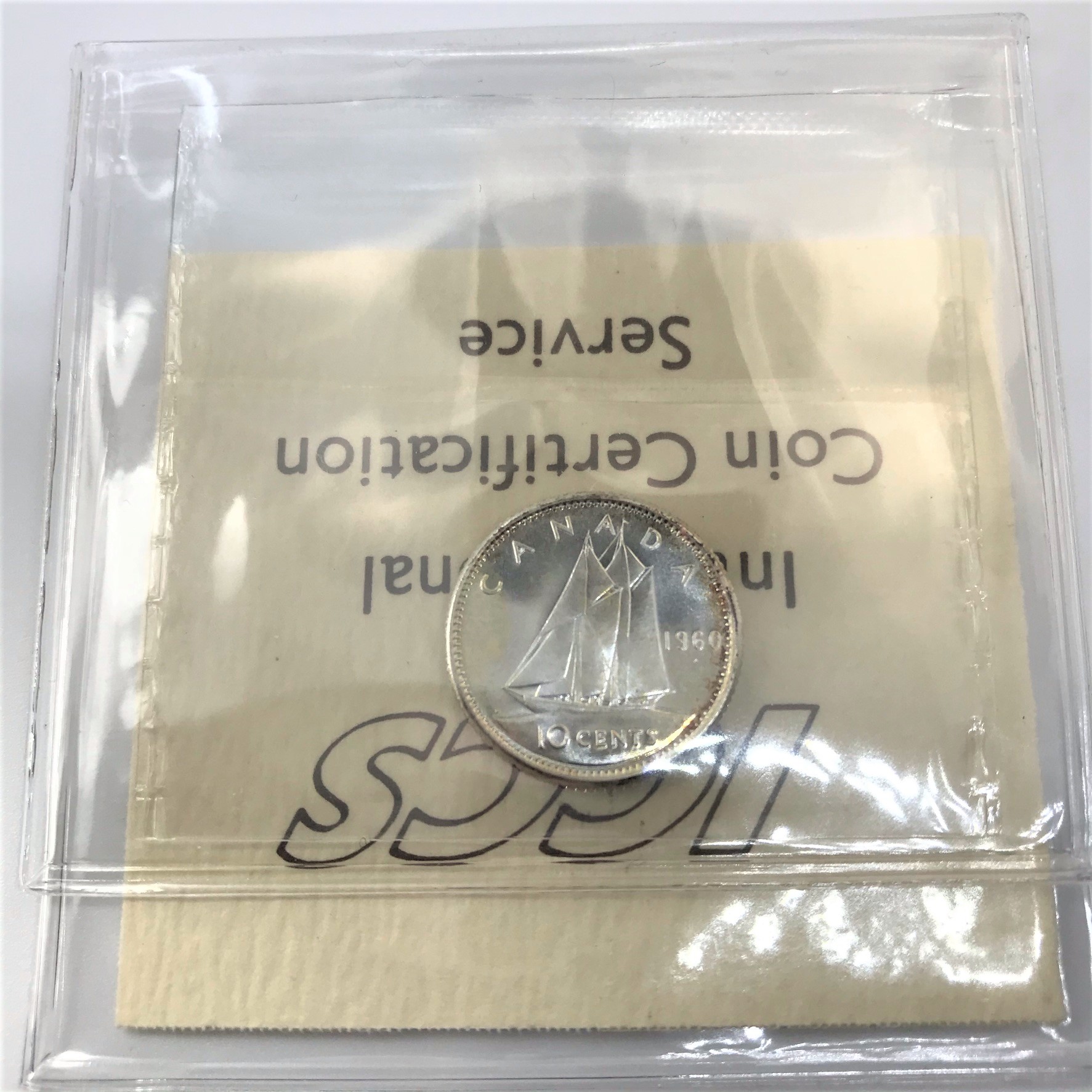 1960 10c MS65B